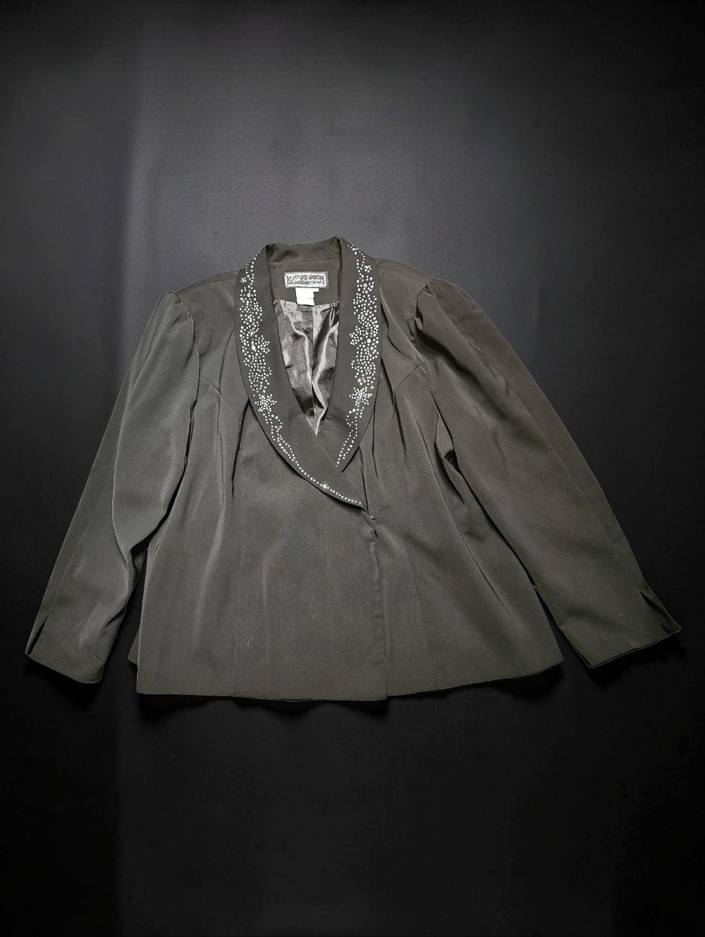 FIFTH SUNDAY Embellished Black Women's Blazer. Size 20. Excellent Condition!